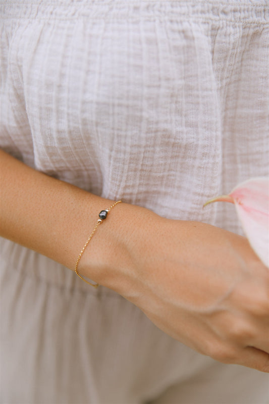 The Keshi Rolo Chain Bracelet
