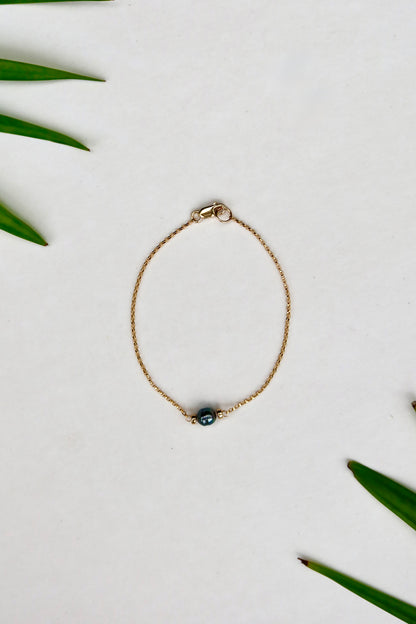The Keshi Rolo Chain Bracelet