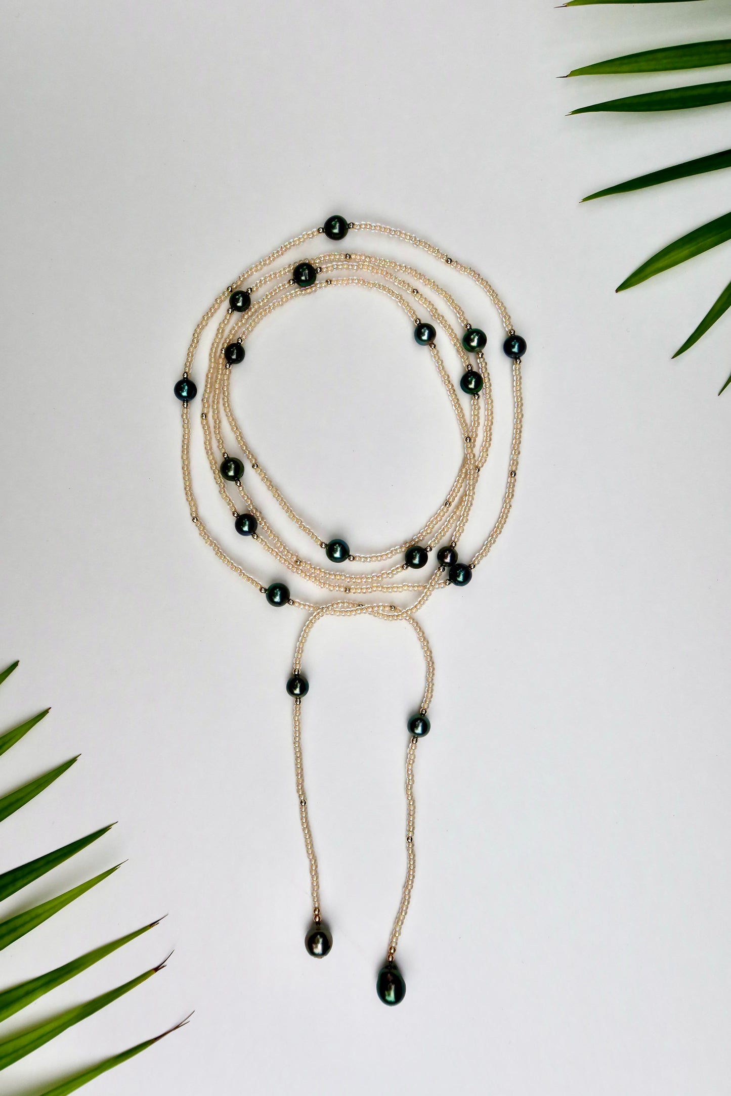 The Mini Beaded Endless Necklace