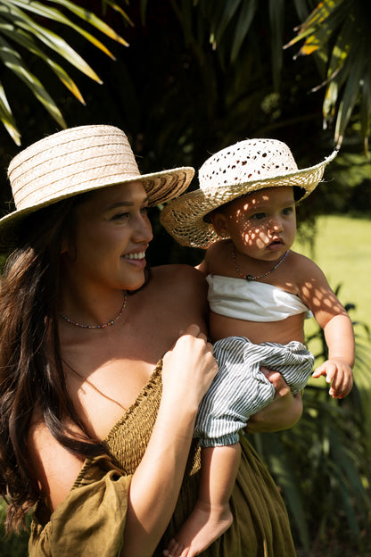 The Mini Beaded Necklace in Kaleido